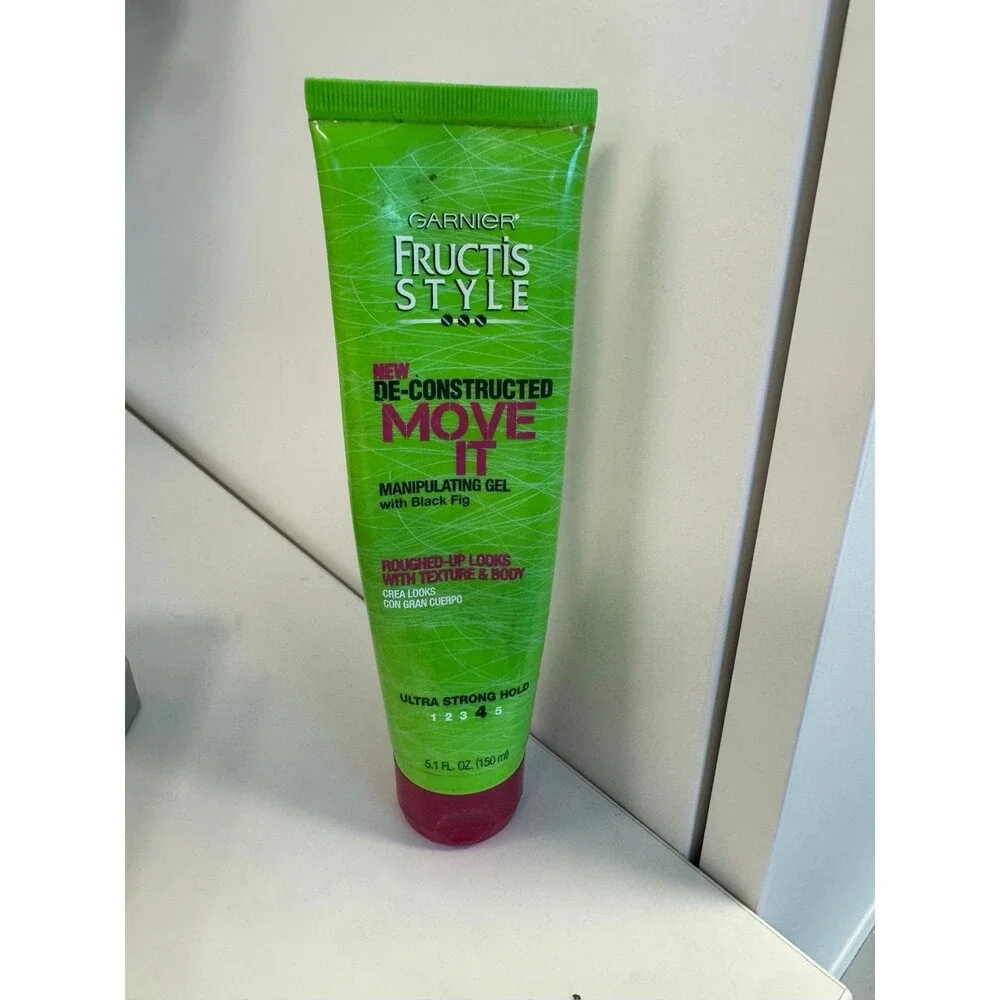 1 Garnier Fructis De-Constructed Move It Manipulating Gel Ultra Strong Hold 4